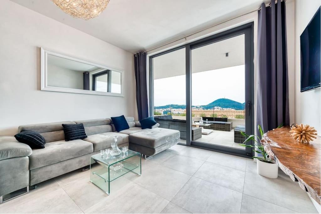 Апартаменты Walking Distance Old Town 120M2,Garden,View,Garage Дубровник Экстерьер фото